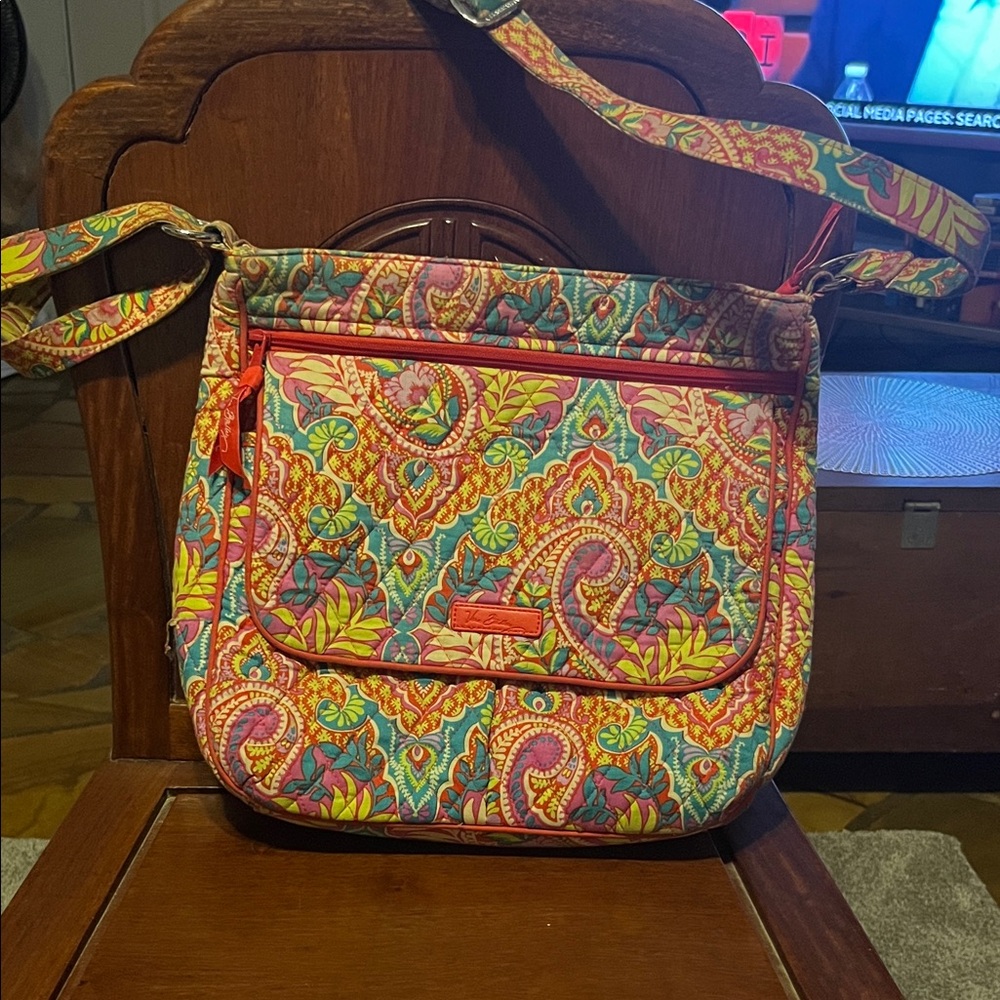 Vera Bradley Multicolor Paisley Crossbody Bag